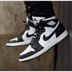 Trendy Air Jordan Retro 1 Black White Shoes For Men (SP193)