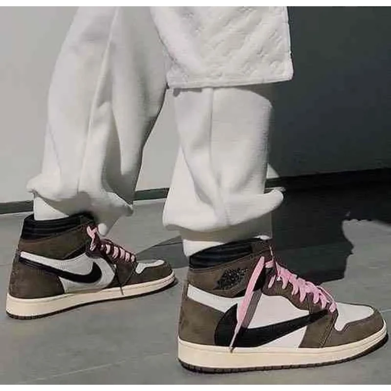 Trendy Air Jordan Retro 1 Travis Scott High Shoes For Men (SF32)