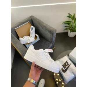 Trendy Nike Airforce 1 Low Pure White Shoes For Men (S1H24)