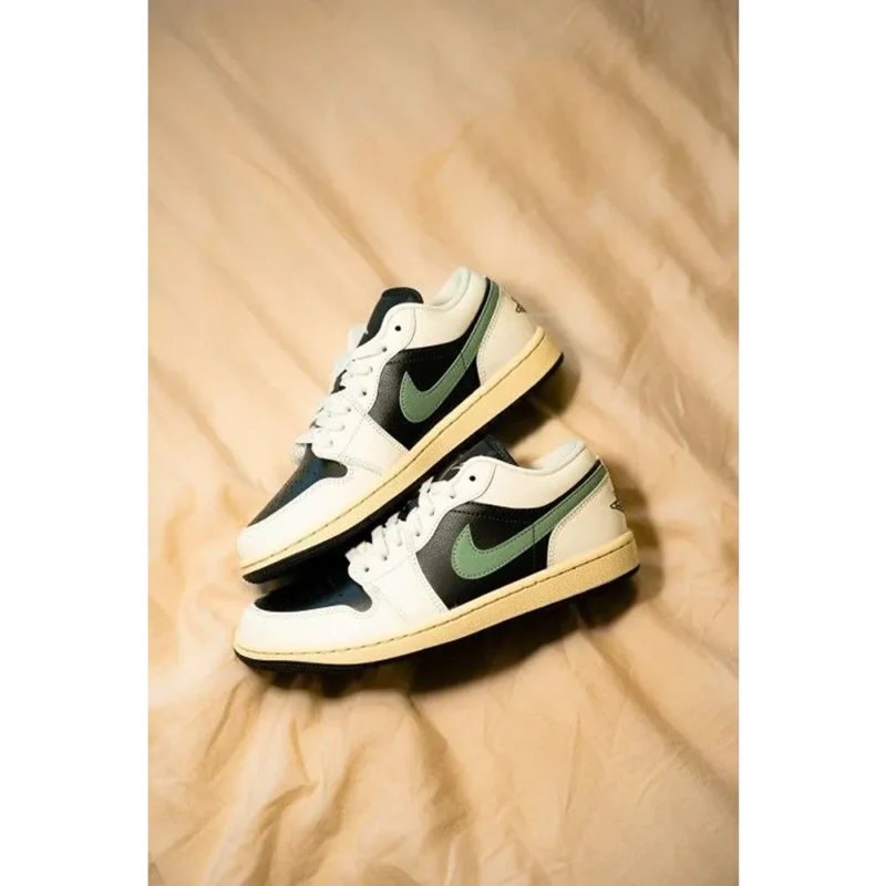 Stylish Air Jordan 1 Low Jade Smoke Shoes For Men (S1H36)