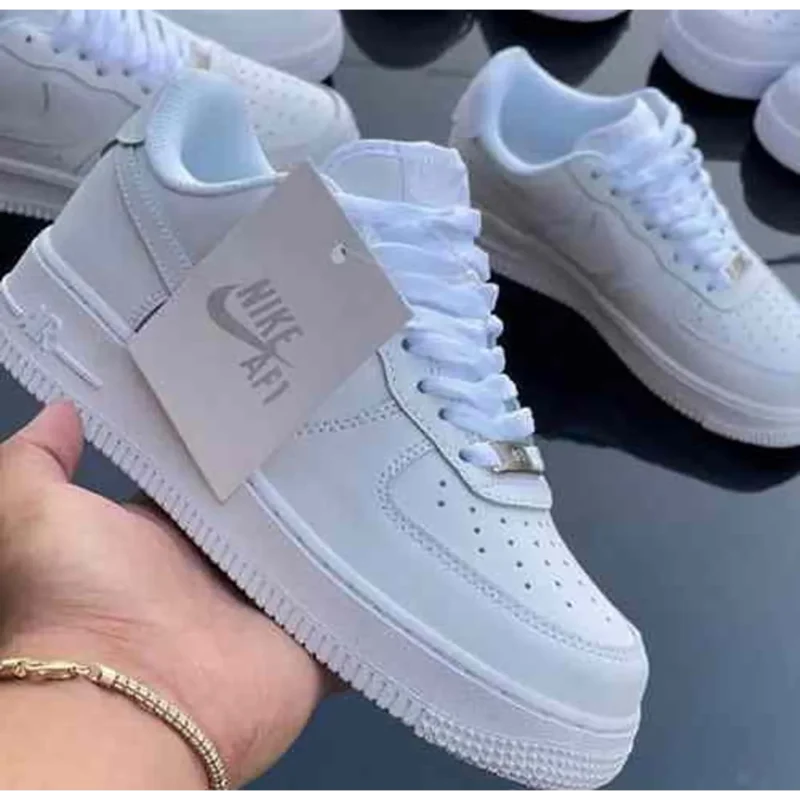 Trendy Nike Air Force White Shoes For Men (SF148)