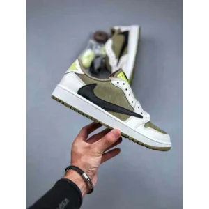 Trendy Air Jordan Retro 1 Low Travis Scott X Golf Shoes For Men (SF150)