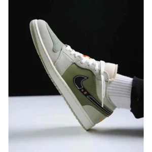 Trendy Air Jordan Retro 1 Low Se Craft Light Olive Shoes For Men (SF157)