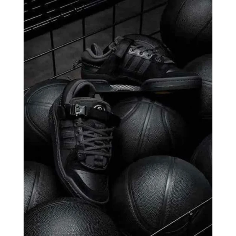 Premium Adidas Bad Bunny All Black Shoes For Men (BME86)