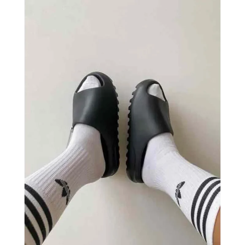 Premium Adidas Yeezy Slides Black For Men (BME117)
