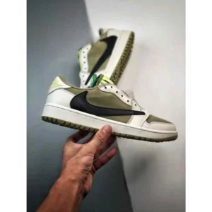 Stylish Air Jordan Retro 1 Low Travis Scott X Golf Shoes For Men (BME168)