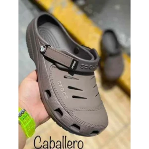 Stylish Crocs Classic Yukoon Brown Clogs For Men (BME180)