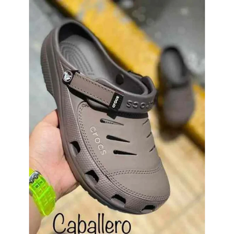 Stylish Crocs Classic Yukoon Brown Clogs For Men (BME180)