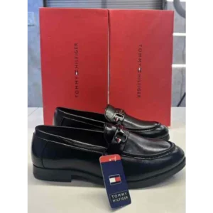 Stylish Tommy Hilfiger Loafer Black For Men (BME211)