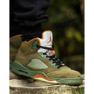 Stylish Air Jordan Olive 2024 Shoes For Men (BME195)