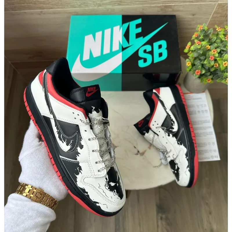 Stylish Nike SB Dunk Ghost Rider Shoes For Men (SIS304)