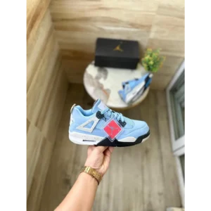 Stylish Air Jordans Retro 4 University Blue UNC Shoes For Men (SIS314)