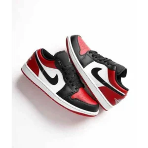Classy Air Jordan 1 Low Bred Toe Shoes For Men (SHI147)