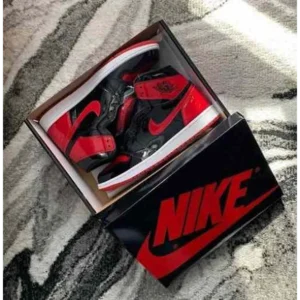 Classy Jordan 1 Retro High OG Patent Bred Shoes For Men (SHI157)