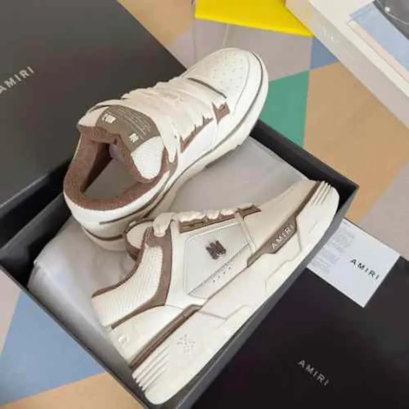 Classy Amiri MA 2 Low Top Brown Shoes For Men (SHI203)