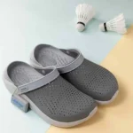 Premium Crocs Lite Ride Grey Clogs For Men (SHI517)