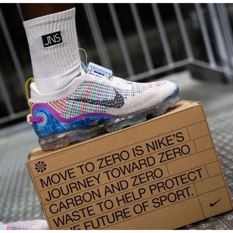 Premium Nike Vapormax 2020 Flyknit Pure Platinum Multi Shoes For Men (SIS385)