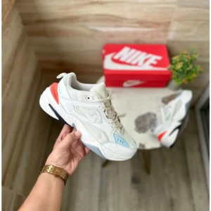 Premium Nike Mk2 Tekno Cream Shoes For Men (SIS367)