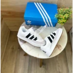 Premium Adidas Adimatic Originals White Black Shoes For Men (SIS373)