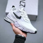 Premium Nike Air Max 270 React White Black Shoes For Men (SNC566)