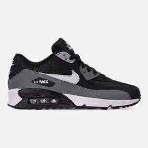 Premium Nike Air Max 90 Essential Black Grey Shoes For Men (SNC567)