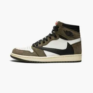 Premium Air Jordan 1 X Travis Scott Mocha High Shoes For Men (SNC601)