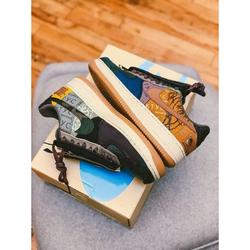 Premium Nike Air Force 1 Low Travis Scott Shoes For Men (BSF1270)