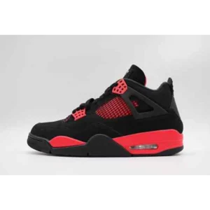 Premium Air Jordan Retro 4 Thunder Red Shoes For Men (SNC589)