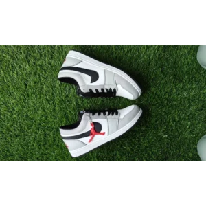 Stylish Nike Air Jordan Shorts Grey Shoes For Men (CW22)