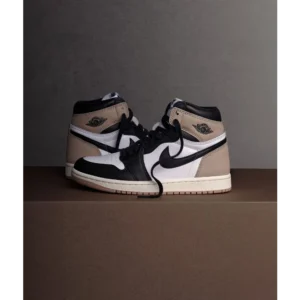 Stylish Nike Air Jordan Retro 1 High Latte Shoes For Men (BYT03)