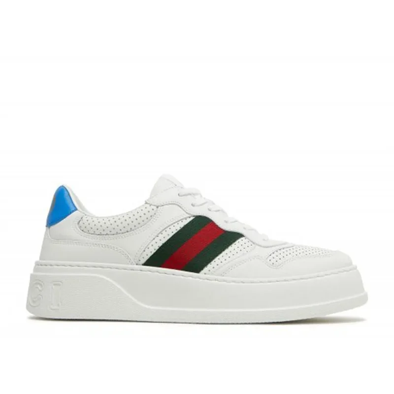 Premium Gucci Chunky Gg Web White Blue Shoes For Men (SFS1614)