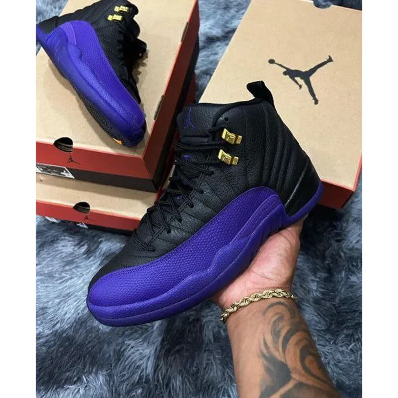 Trendy Air Jordan 12 Field Purple Shoes For Men (SOH358)