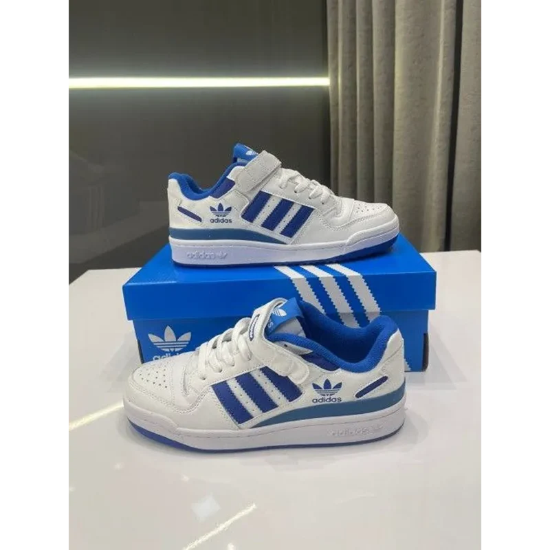 Imported Adidas Forum 84 low Blue Shoes For Men (TD114)