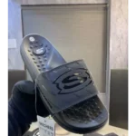 Luxurious Skechers Logo S Hyper Burst Soft Slides For Men (FF512)