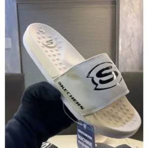 Luxurious Skechers Logo S Hyper Burst Soft Slide For Men (SIG742)
