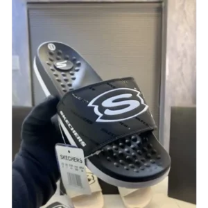 Luxurious Skechers Logo S Hyper Burst Soft Slide For Men (SIG743)