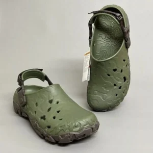 Trendy Crocs All Terrain Atlas Army Green Clogs For Men (FF584)