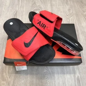 Trendy Nike Airmax Camden Adjust Trendy Red Flip-Flop For Men (ETS90)