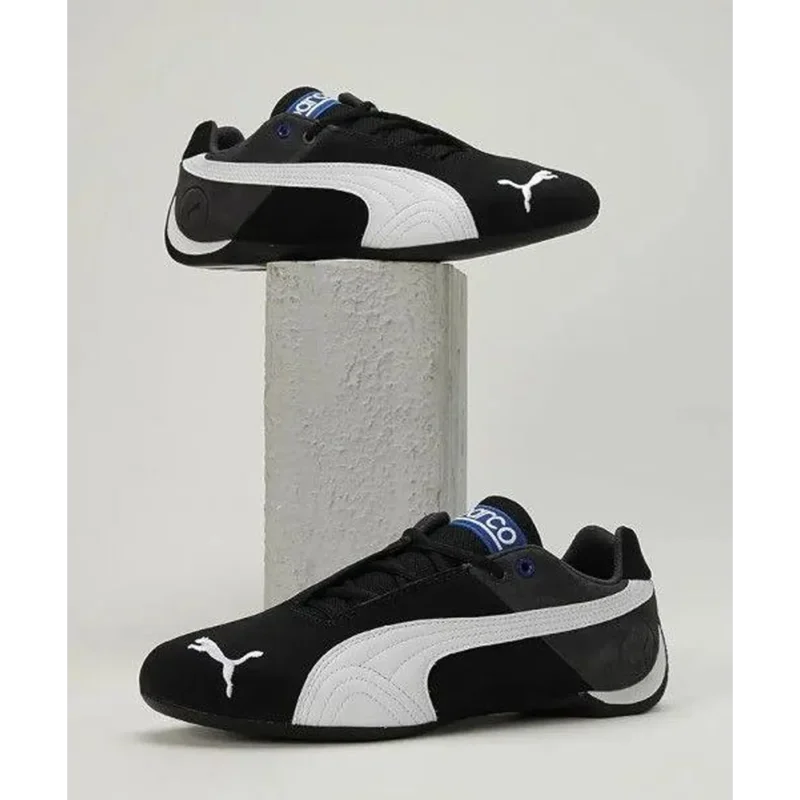 Trendy Puma Future Cat Sparco Black White Shoes For Men (ETS123)