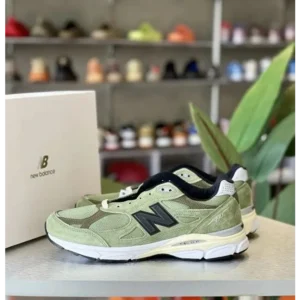Trendy New Balance 990v3 Jjjjound Olive Shoes For Men (FF614)