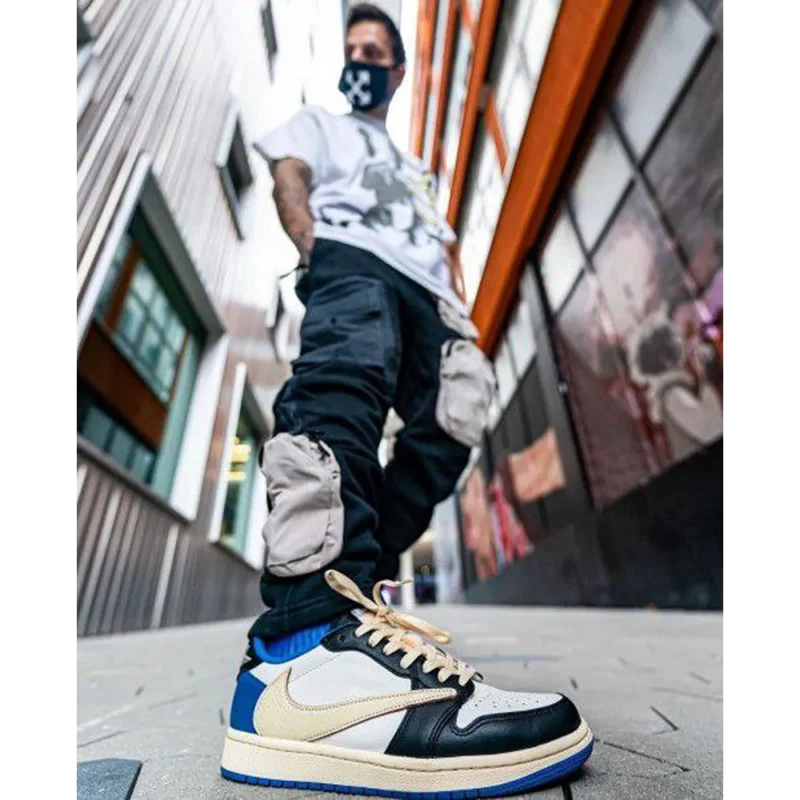 Trendy Nike Air Jordan 1 Low Fragment X Travi Scott Shoes For Men (FF662)