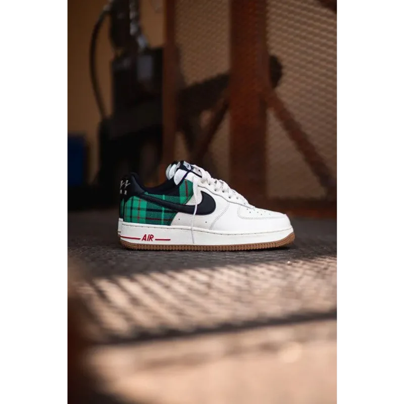 Trendy Nike Air Force 1 07 Lx Pale Ivory Plaid Shoes For Men (FF665)