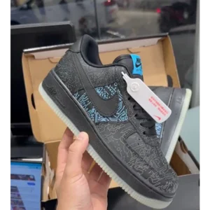 Trendy Nike Air Force 1 Computer Chip Glow In Dark Shoes For Men (FF694)