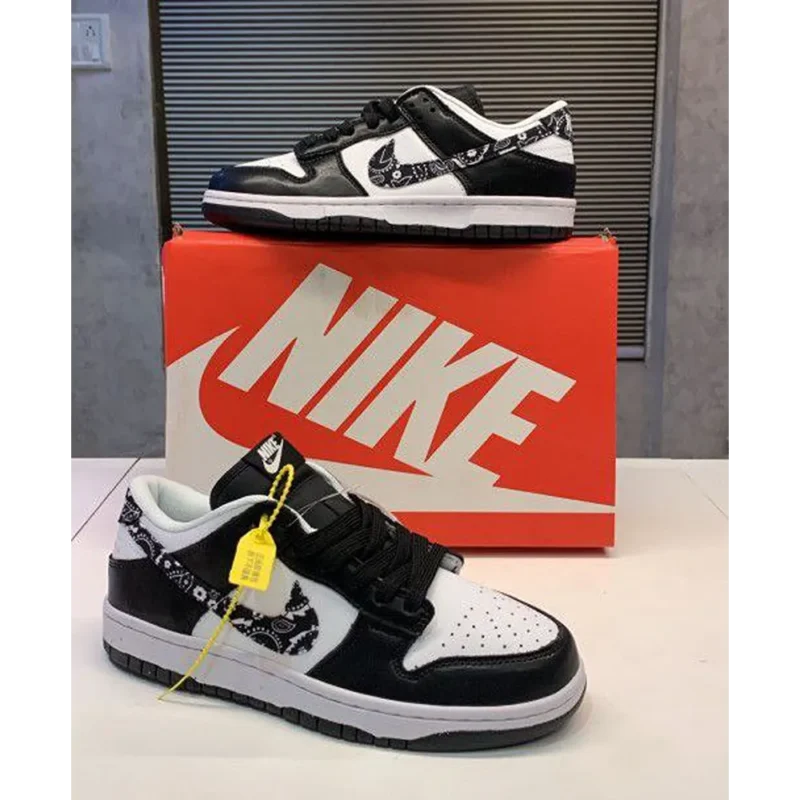 Trendy Nike Sb Dunk Low Paisley Black Shoes For Men (FF700)
