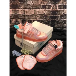 Trendy Adidas Forum Low Bad Bunny Pink Shoes For Men (FF706)