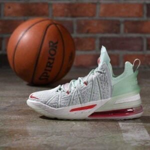 Trendy Nike Lebron 18 Empire Jade Shoes For Men (FF729)