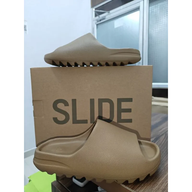 Luxurious Adidas Yeezy Slide Earth Brown For Men (SFS1957)
