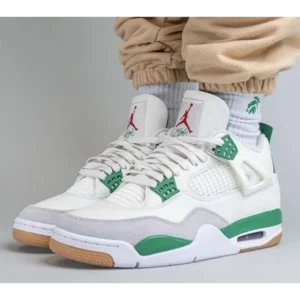 Luxurious Air Jordan Retro 4 Pine Green Shoes For Men (BSF1968)