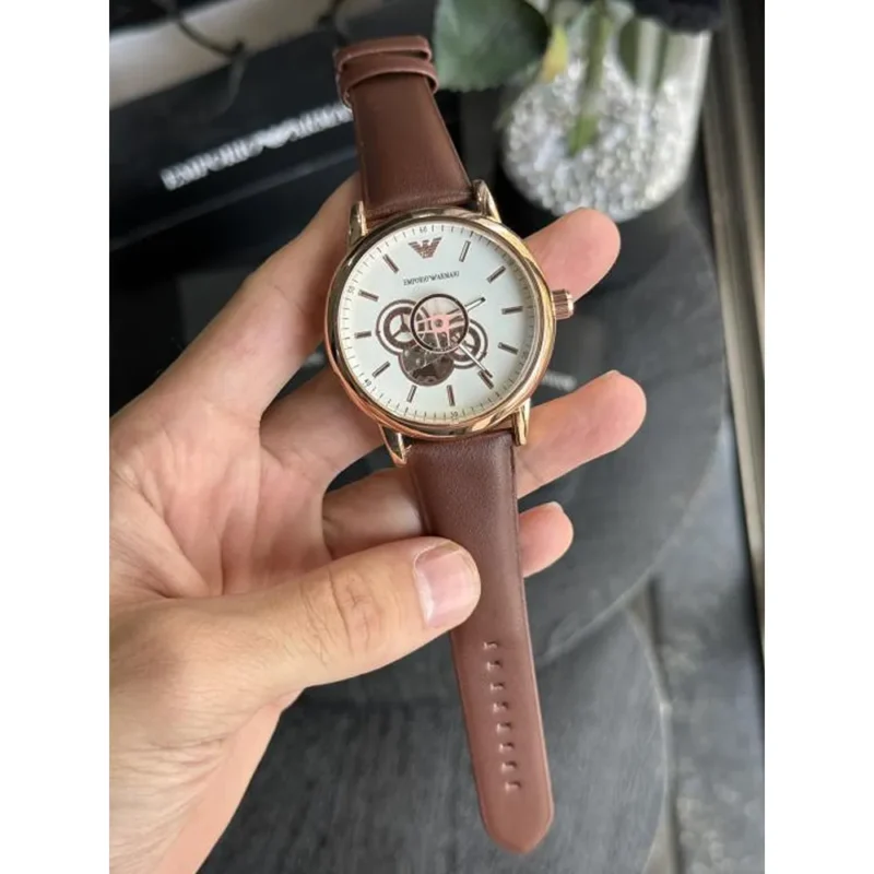 Premium Emporio Armani Luigi Watch Automatic Open Heart For Men (FT1433)