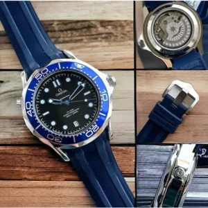 Premium Omega Seamaster Watch Automatic Open Heart For Men (FT1447)